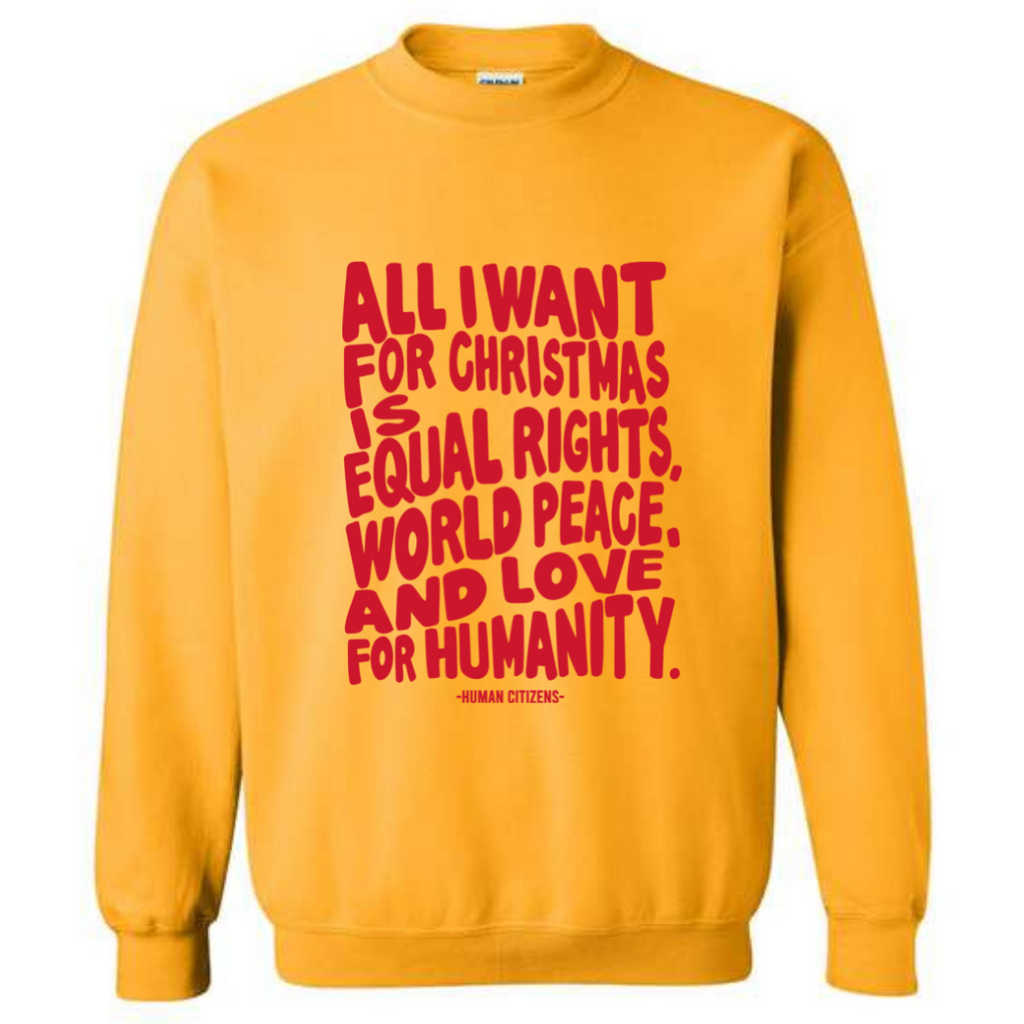 Heart of Gold Christmas Sweater - Crewneck (Limited Edition) - Unisex